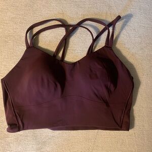 Lululemon maroon LIKE A CLOUD BRA